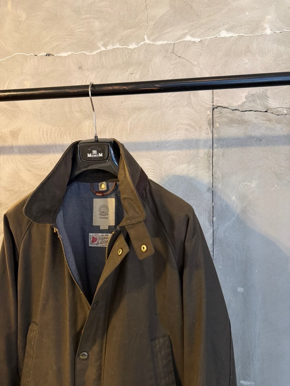 바스통 왁스코팅 아웃도어 자켓 남성 100-105 상품이미지2