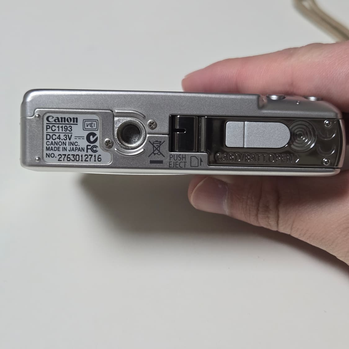 캐논 디지털 익서스 60 은색 카메라 상품이미지6