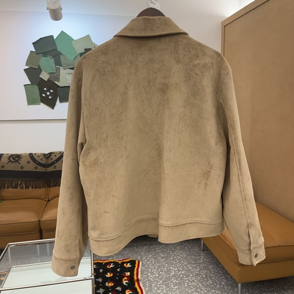 빈티지 스웨이드 트러커 자켓 L C06496 상품이미지4