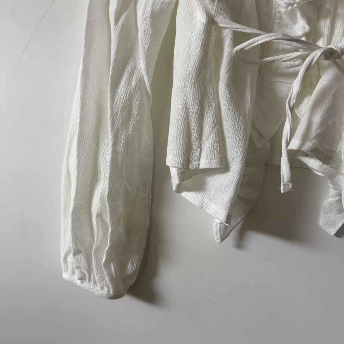 새상품 여자 프릴 블라우스 상품이미지4