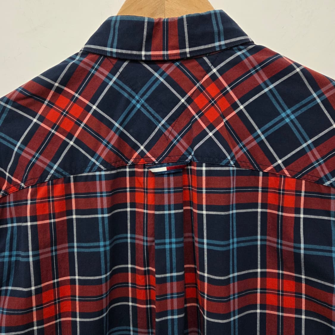 타미힐피거 체크 셔츠 남L 상품이미지7