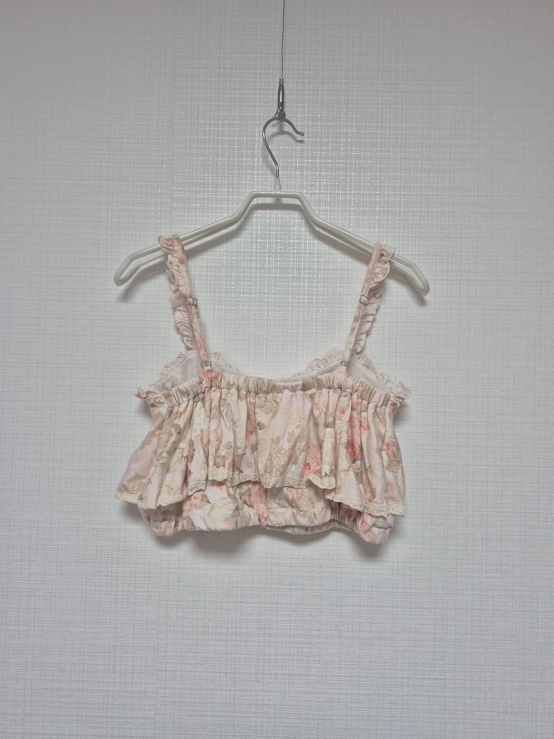 리즈리사 수선템 핑크 플로럴 브라탑 상품이미지3