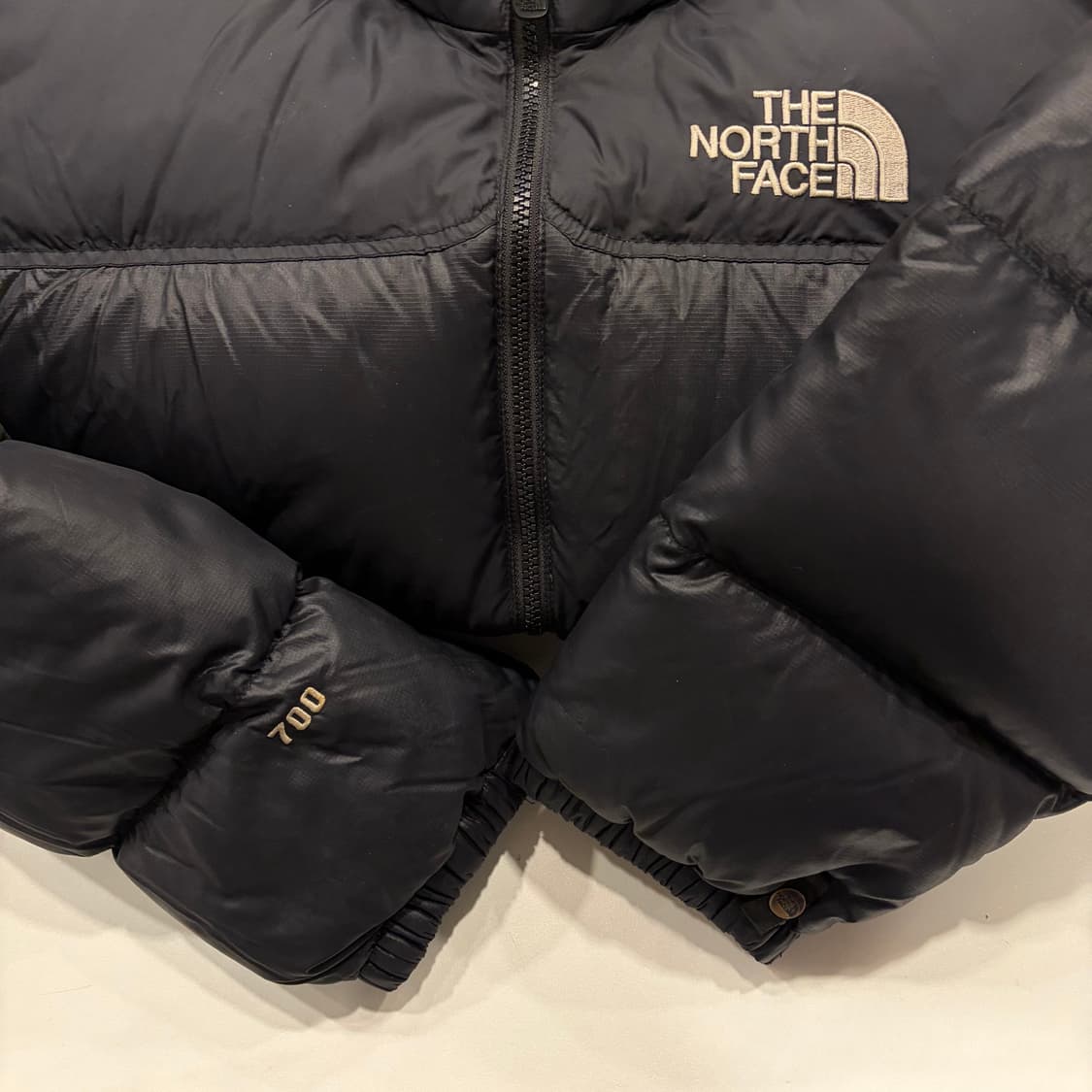 [90] 노스페이스 700 다운 눕시 블랙 패딩 B389 상품이미지10
