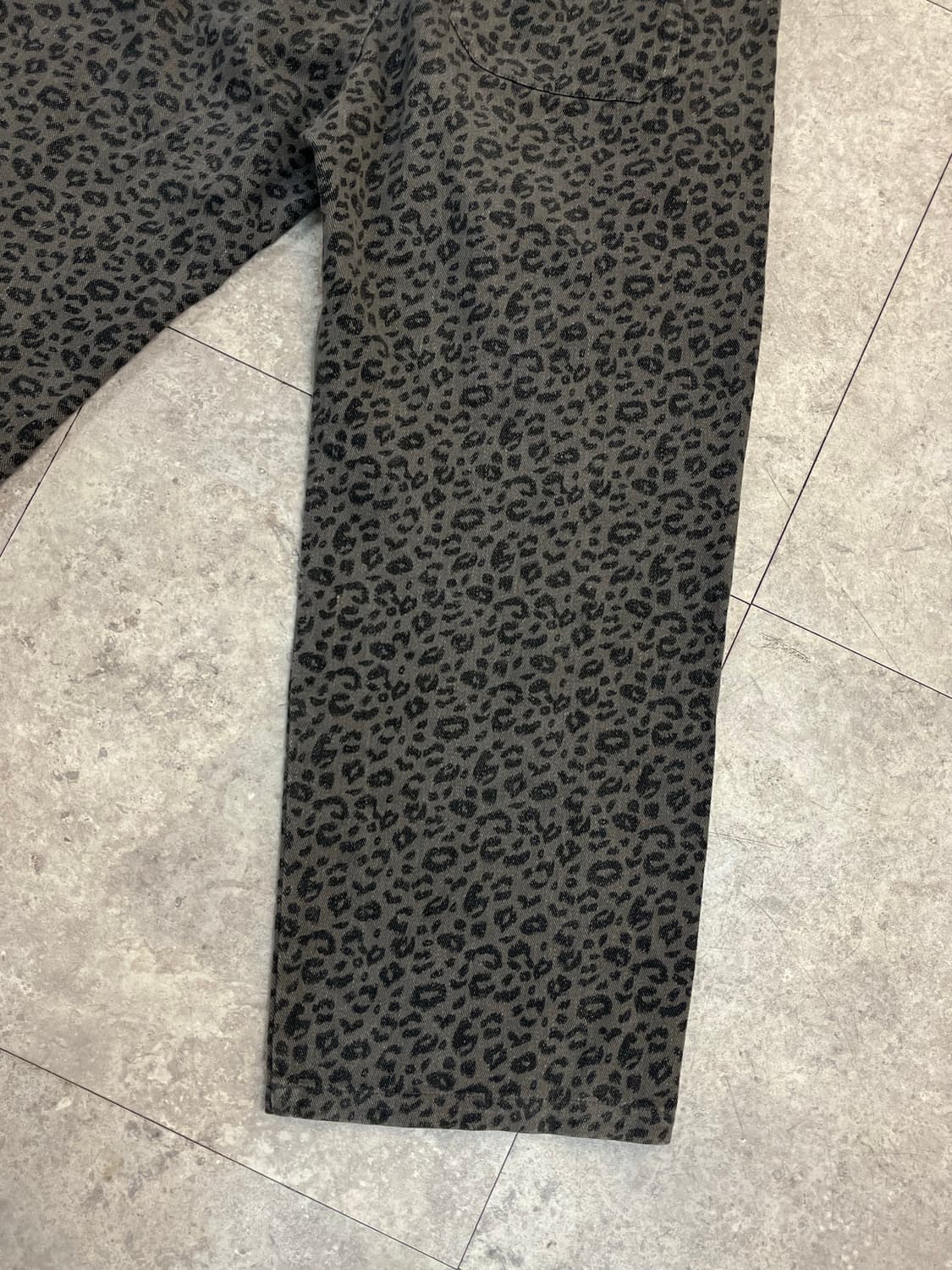 브라운브레스 레오파드 밴딩 팬츠 차콜 XL #csz3638 상품이미지9