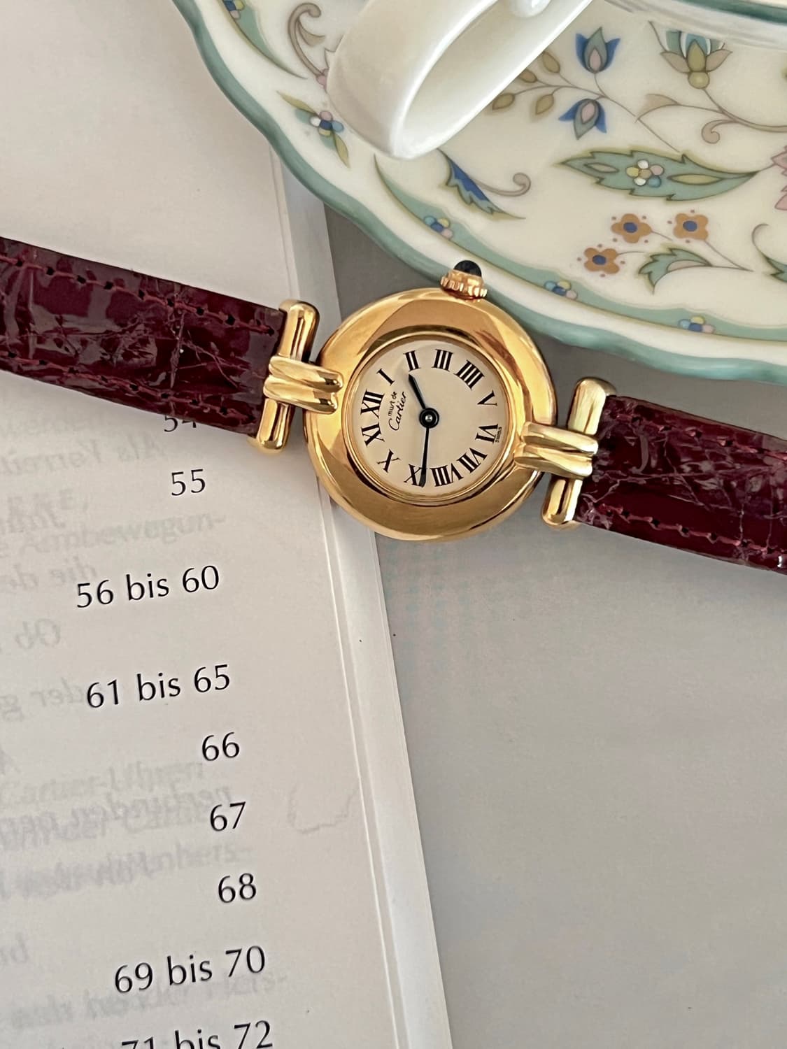 Cartier 머스트 버메일 꼴리제 까르띠에 시계 상품이미지4