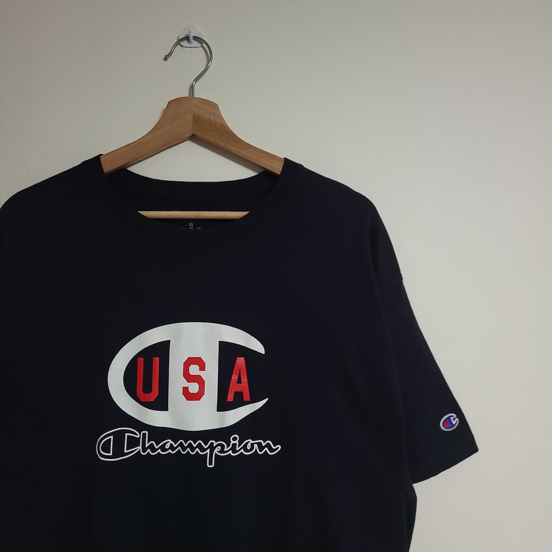 (XL) 챔피온 USA 반팔 티셔츠 빅로고 상품이미지2