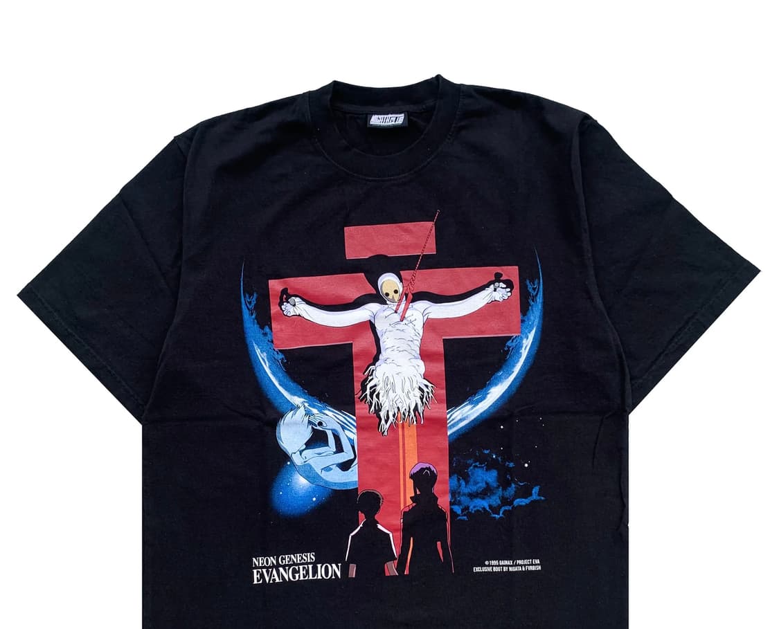 [구매] 에반게리온 부틀렉 반팔 티셔츠 상품이미지1