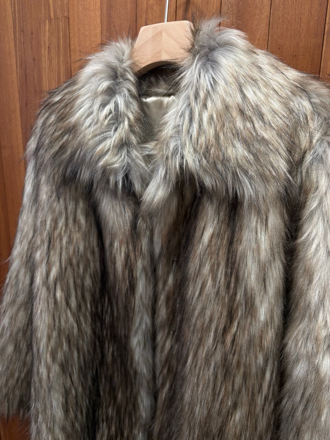 오네갸루 히메갸루 브라운 퍼자켓  상품이미지2