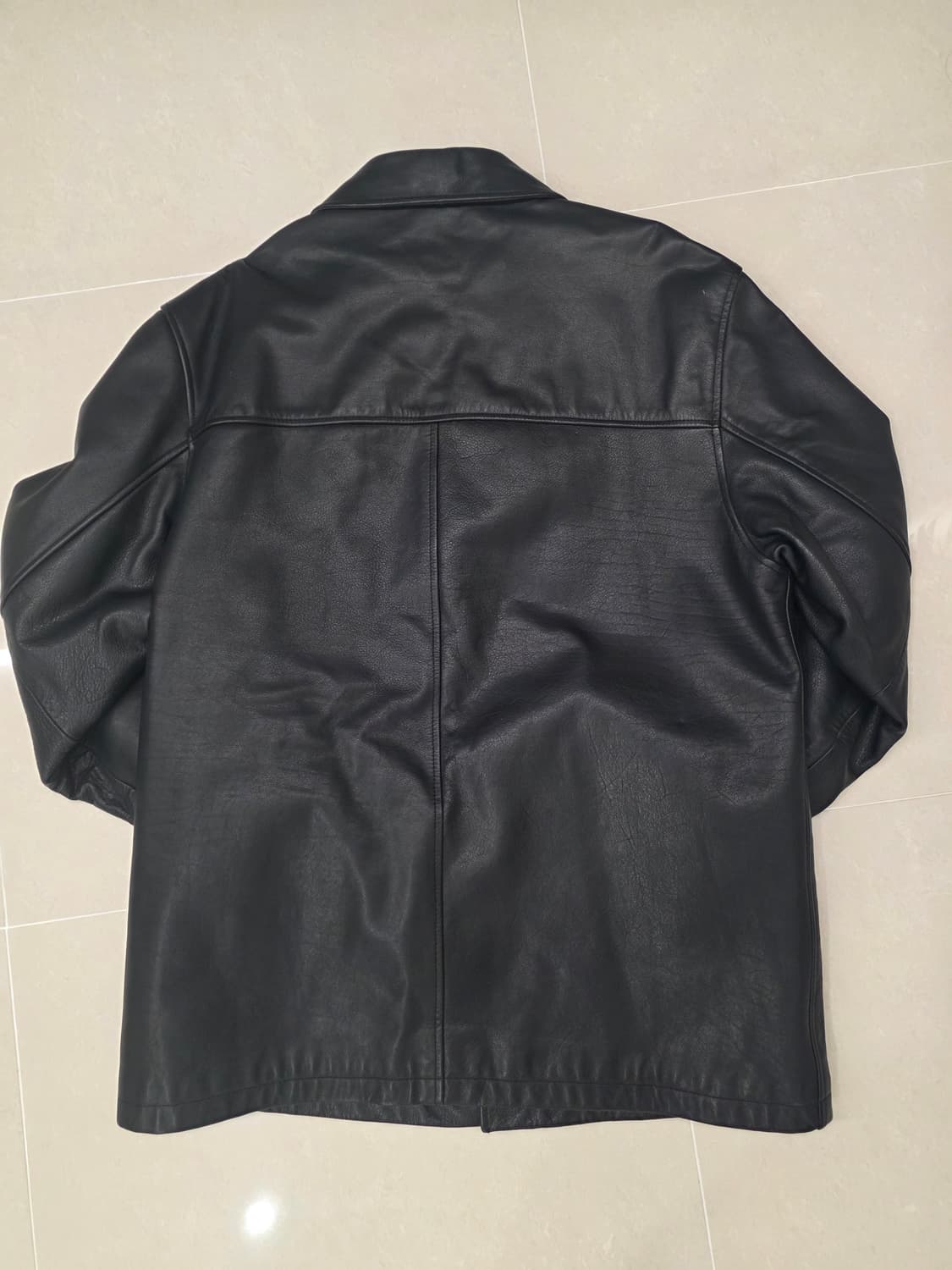 올드 갭 레더 카코트 L 상품이미지2