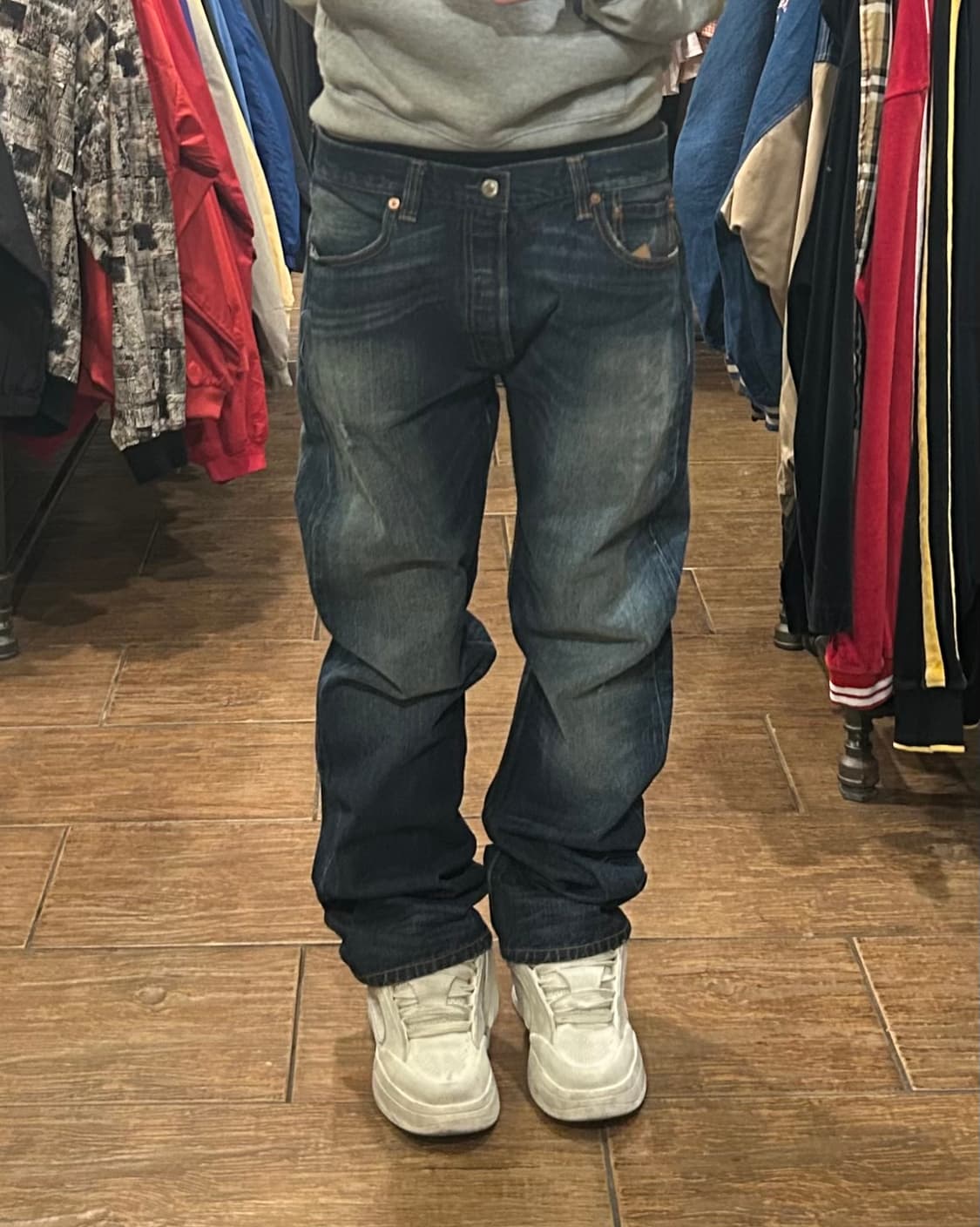 [HI] 리바이스 501 데님 진청 상품이미지1