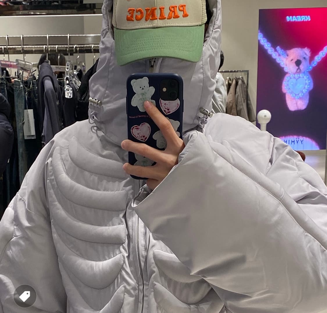써저리 본 패딩 L 새상품 상품이미지5