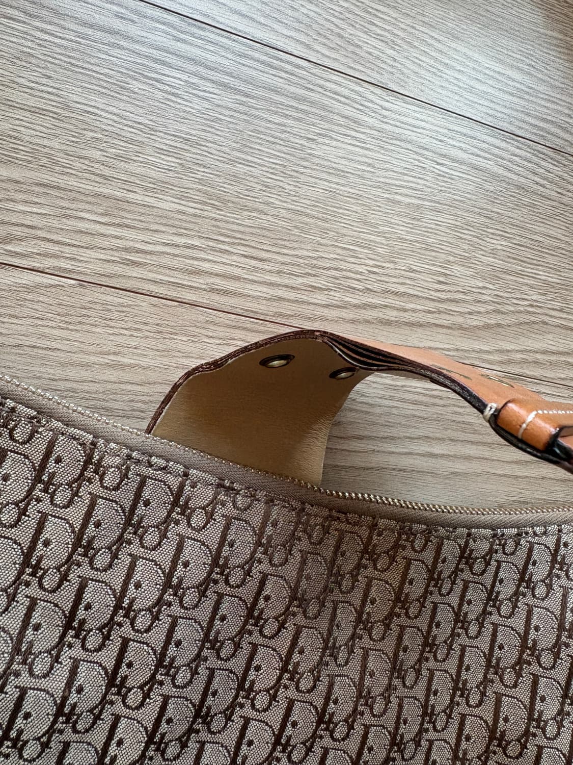 디올 오블리크 트로터 반달 호보백  상품이미지4