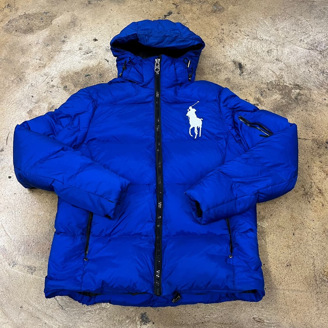 폴로 랄프로렌 블루 빅포니 패딩  상품이미지2