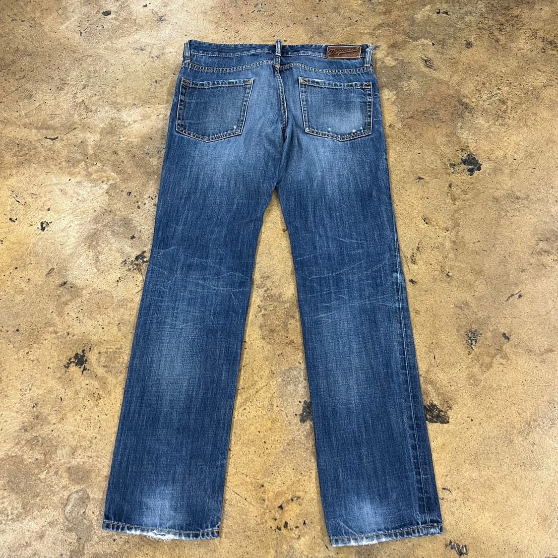 [정품/48] Dsquared2 디스퀘어드 블루 데님 청바지 b19 상품이미지3