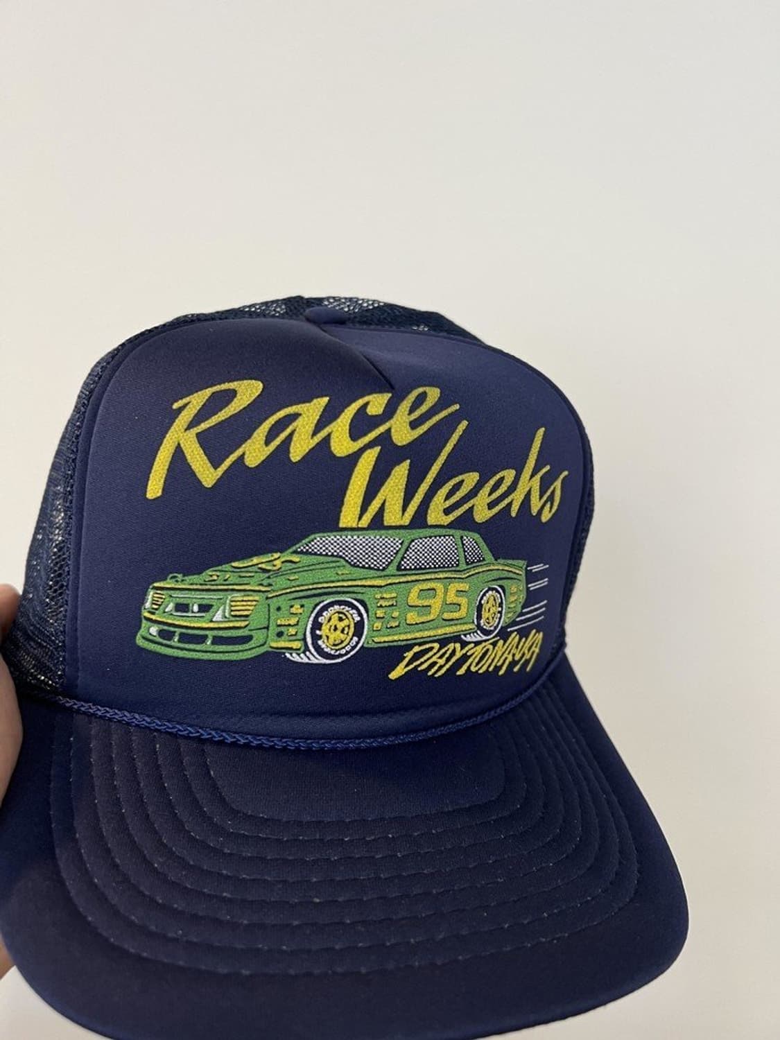 Race Weeks Trucker Cap (Navy) 상품이미지2