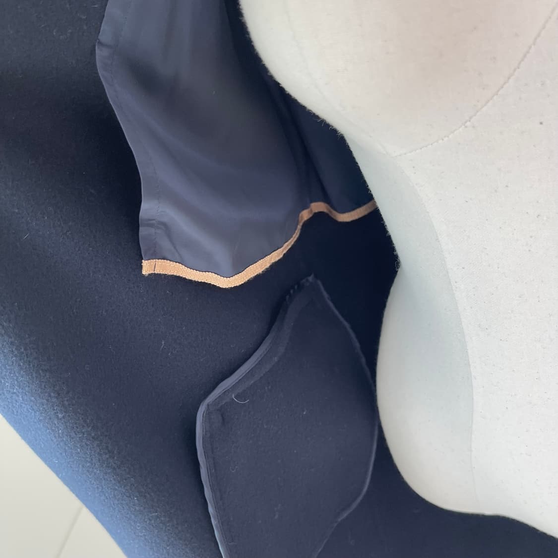 타임 TIME 캐시미어 혼방 롱코트 44  상품이미지6