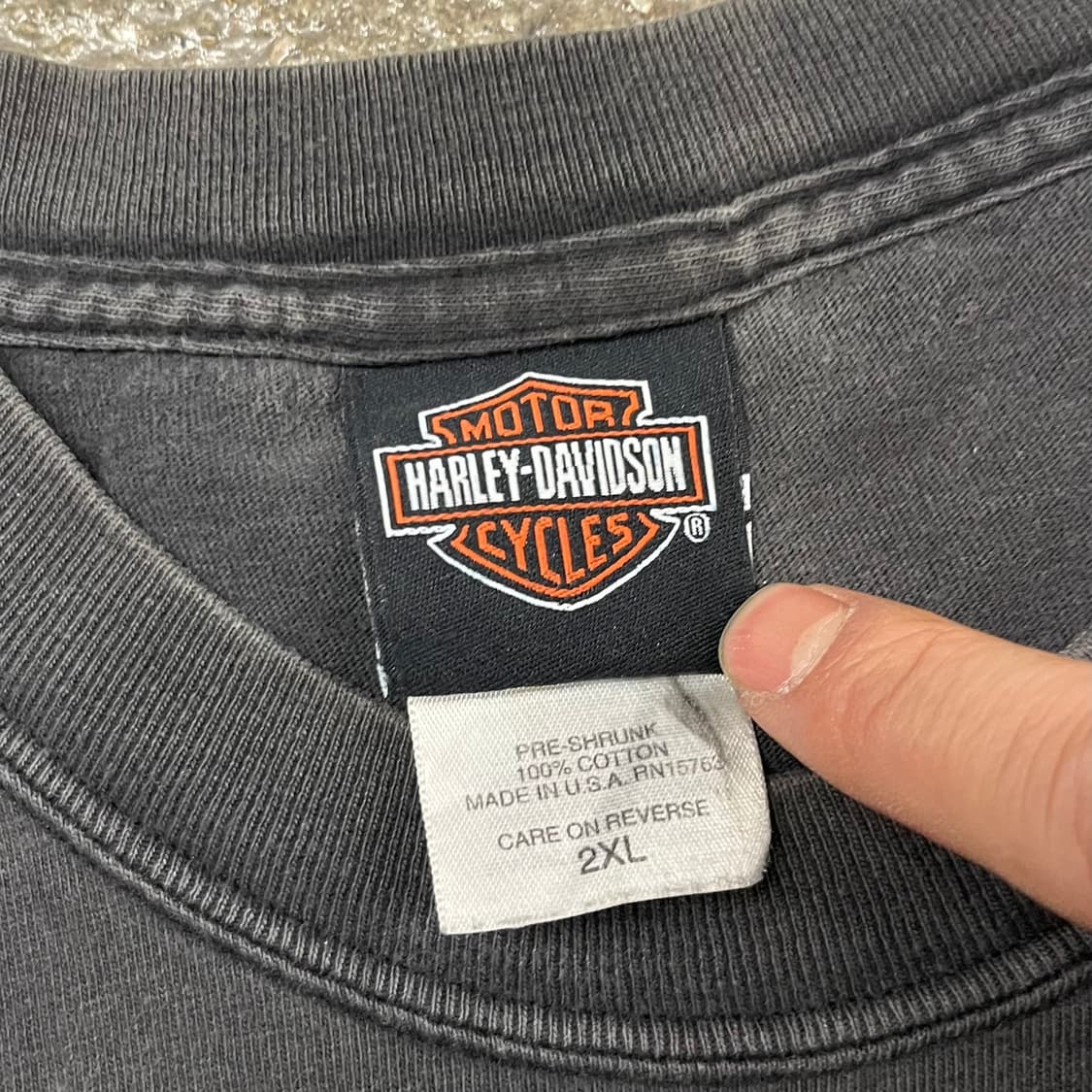 00s 할리데이비슨 SHUT UP 티셔츠 (110) 상품이미지5