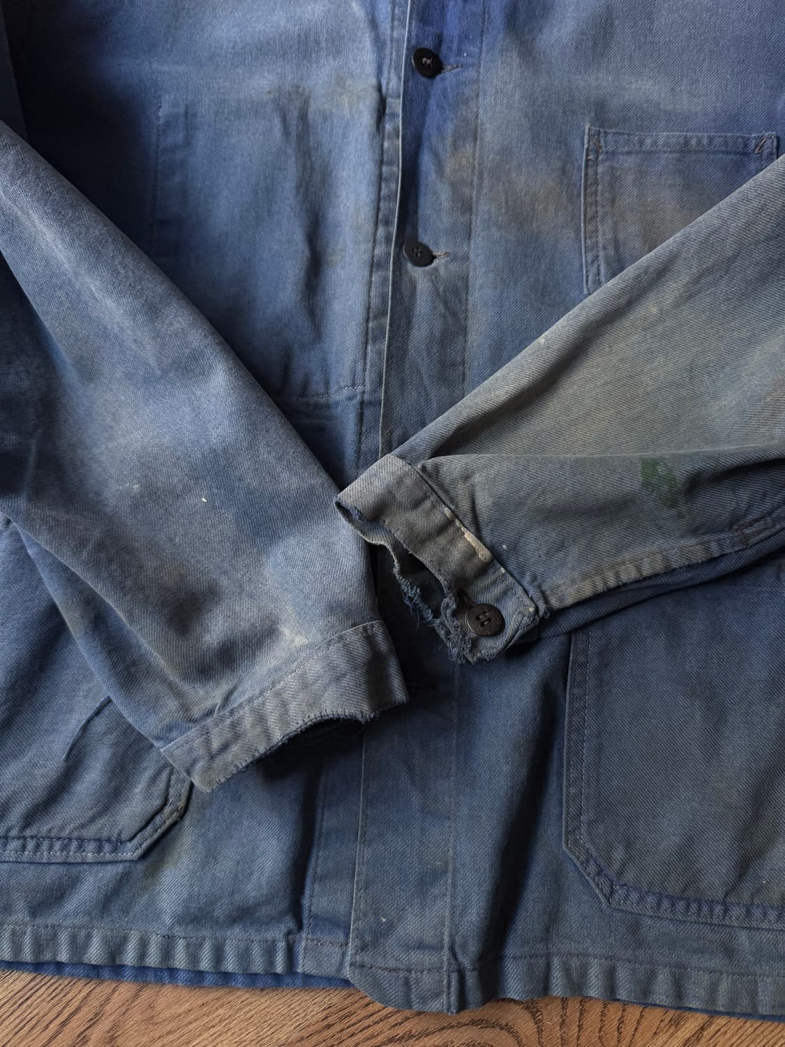 [XL]60's Le Pelerin 썬페이딩 프렌치 워크자켓 상품이미지5