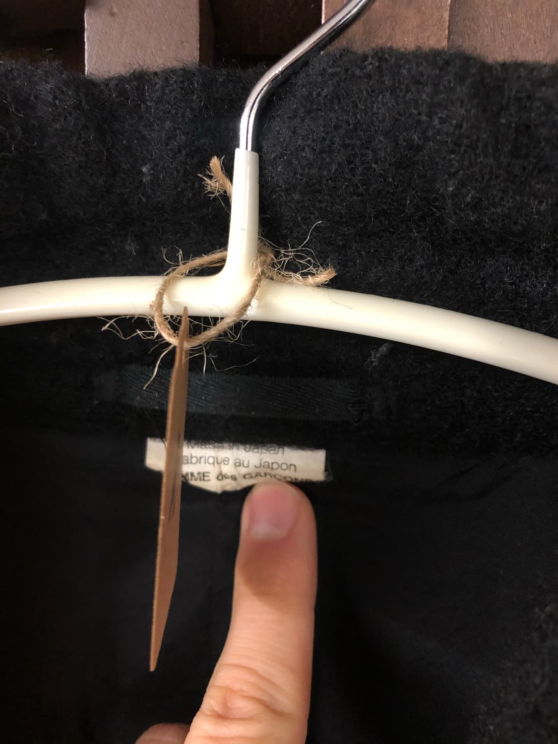 Comme des garcons homme plus 축융 블레이저 xs 상품이미지8