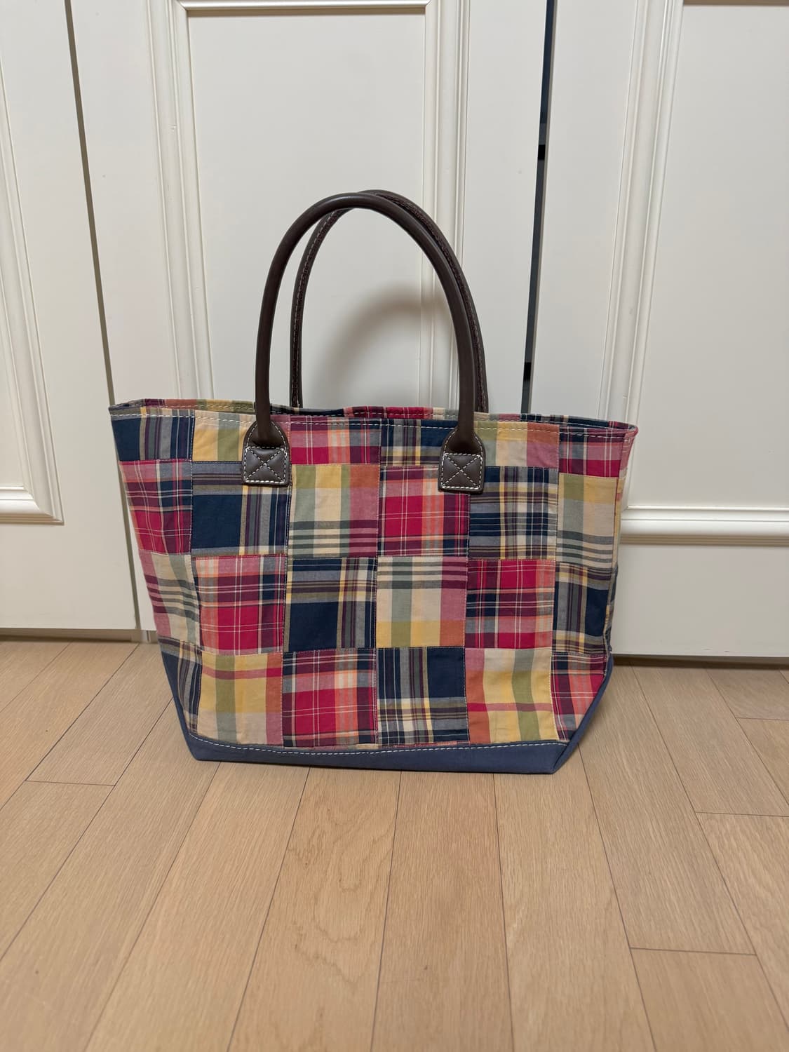 LL BEAN 엘엘빈 패치워크 토트백 상품이미지1