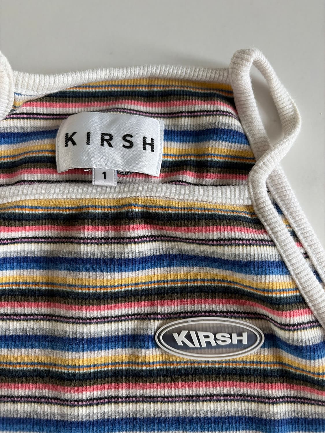 키르시 스트라이프 슬리브리스 상품이미지2