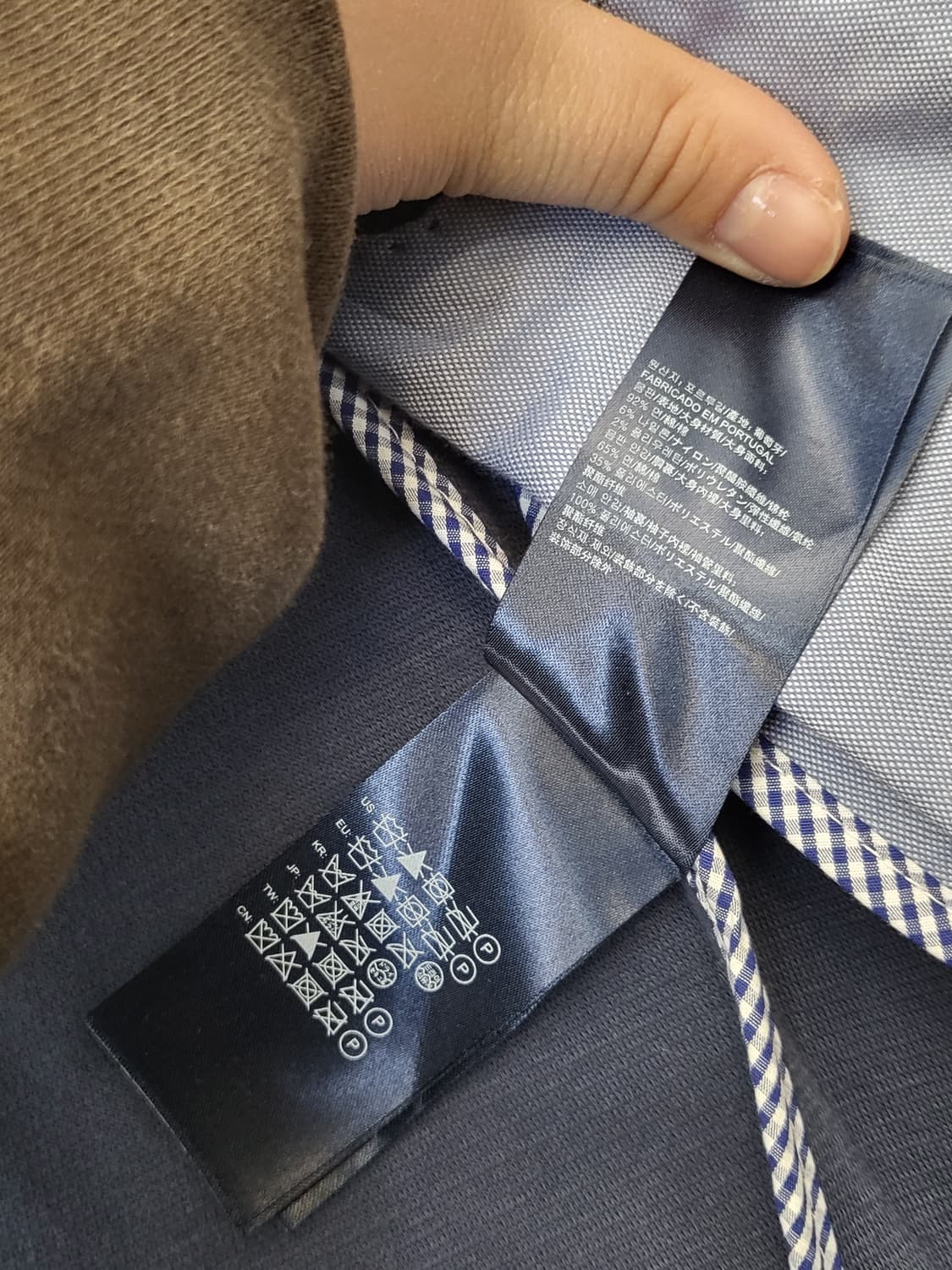 타미힐피거 네이비 남성 블레이저 L 상품이미지9