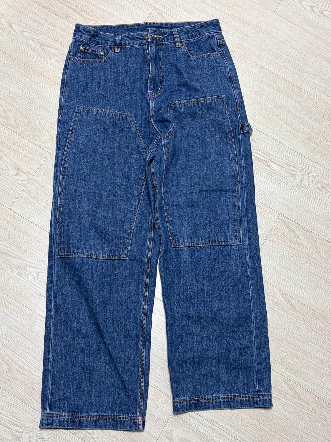 디키즈 더블니 카펜터 데님 팬츠 빈티지 블루 32 상품이미지1