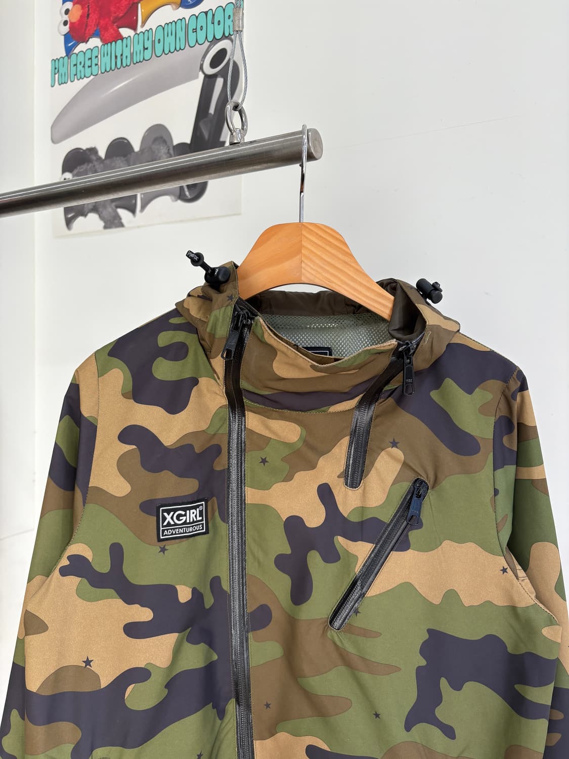 X-GIRL 바람막이 상품이미지2