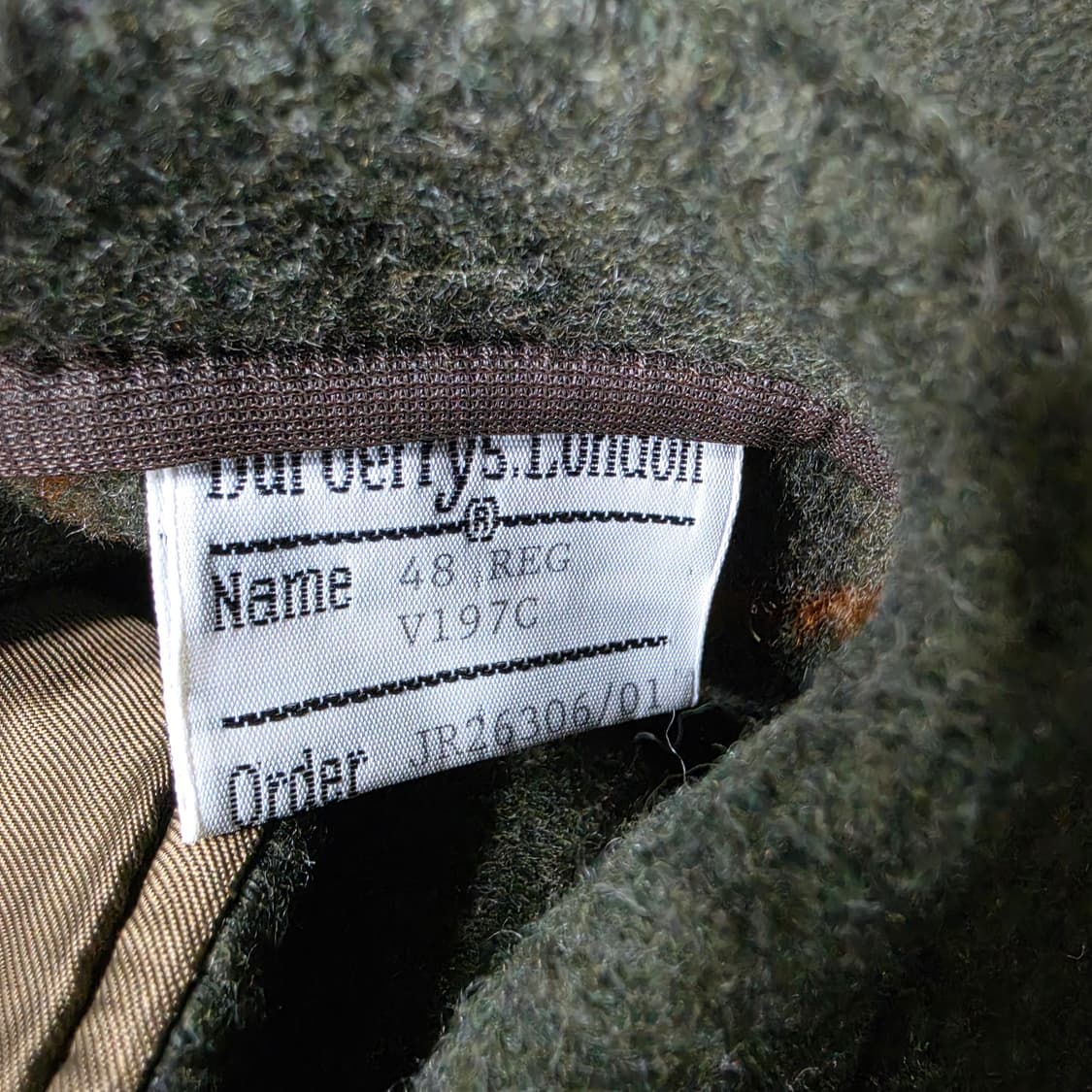 버버리 더플코트 떡볶이 울 클래식 코트 48사이즈 상품이미지10