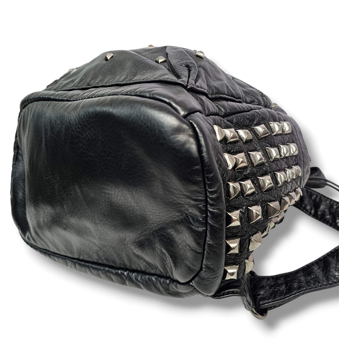 VTG 빈티지 스터드 가죽 백팩 상품이미지6