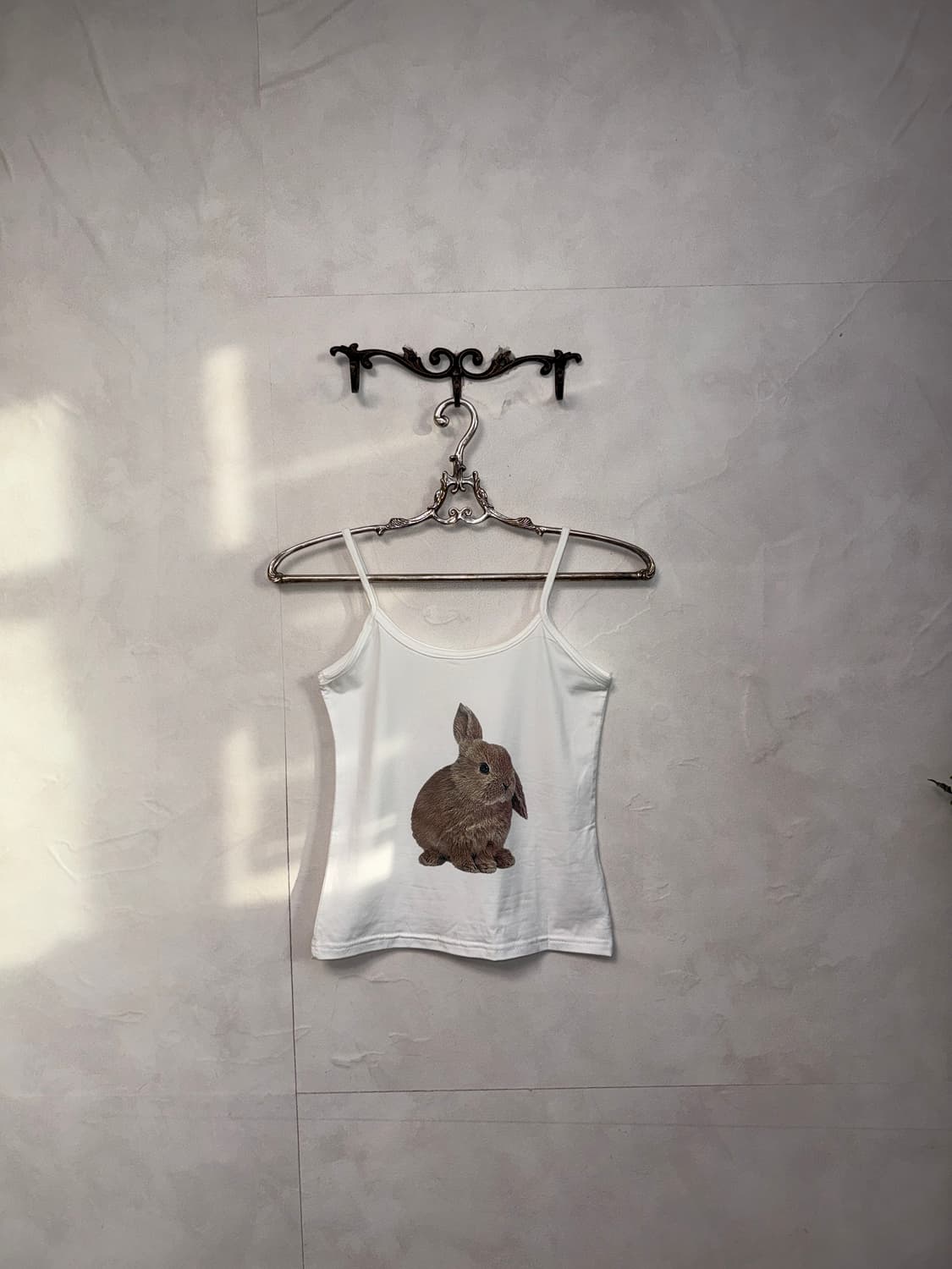 Vintage rabbit printing sleeveless 상품이미지6