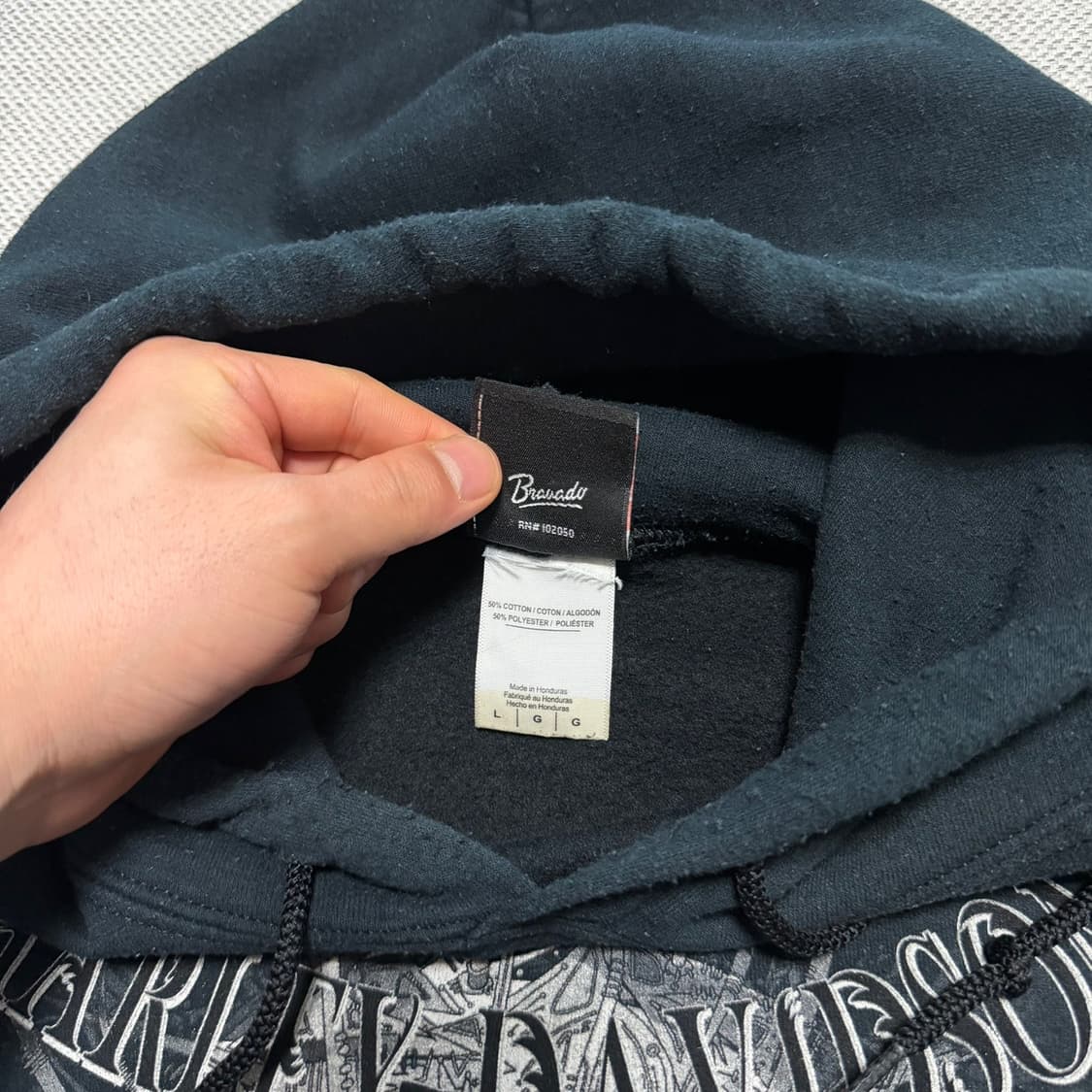 할리데이비슨 서울 프린팅 후드티 상품이미지3