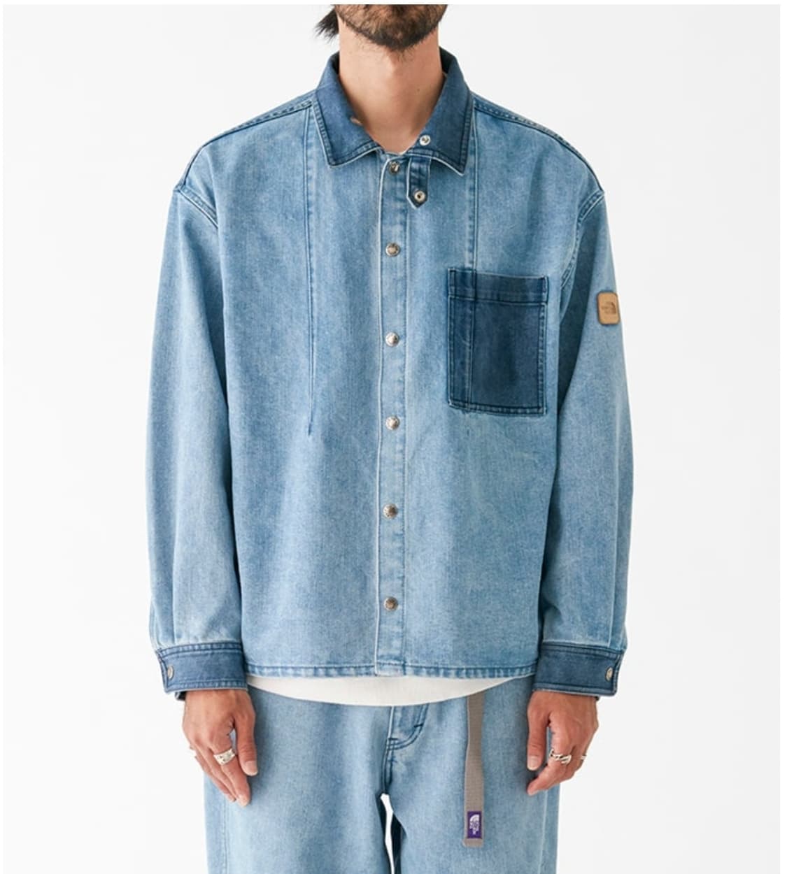 노스페이스 퍼플라벨 재팬 인디고 L 상품이미지1