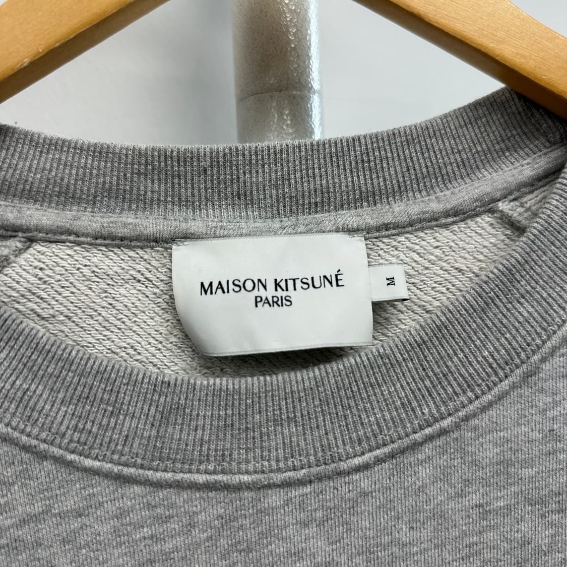 메종키츠네 트리컬러 로고 맨투맨 상품이미지4