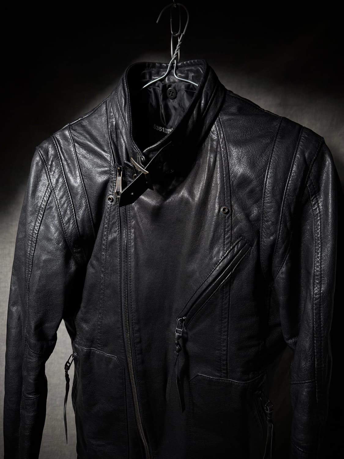 5351 POUR LES HOMME Leather Jacket 상품이미지5