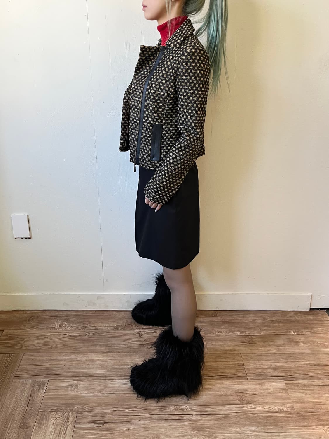 Rue de B 버튼 핀턱 스커트  상품이미지8