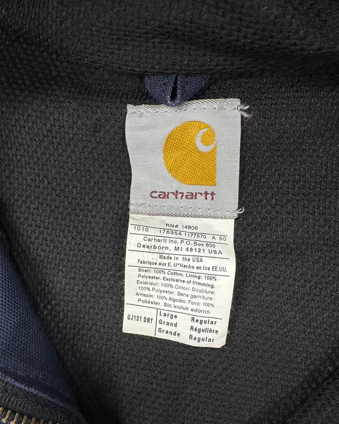 (XL)칼하트 USA 엑티브 후드자켓-M1656 상품이미지5