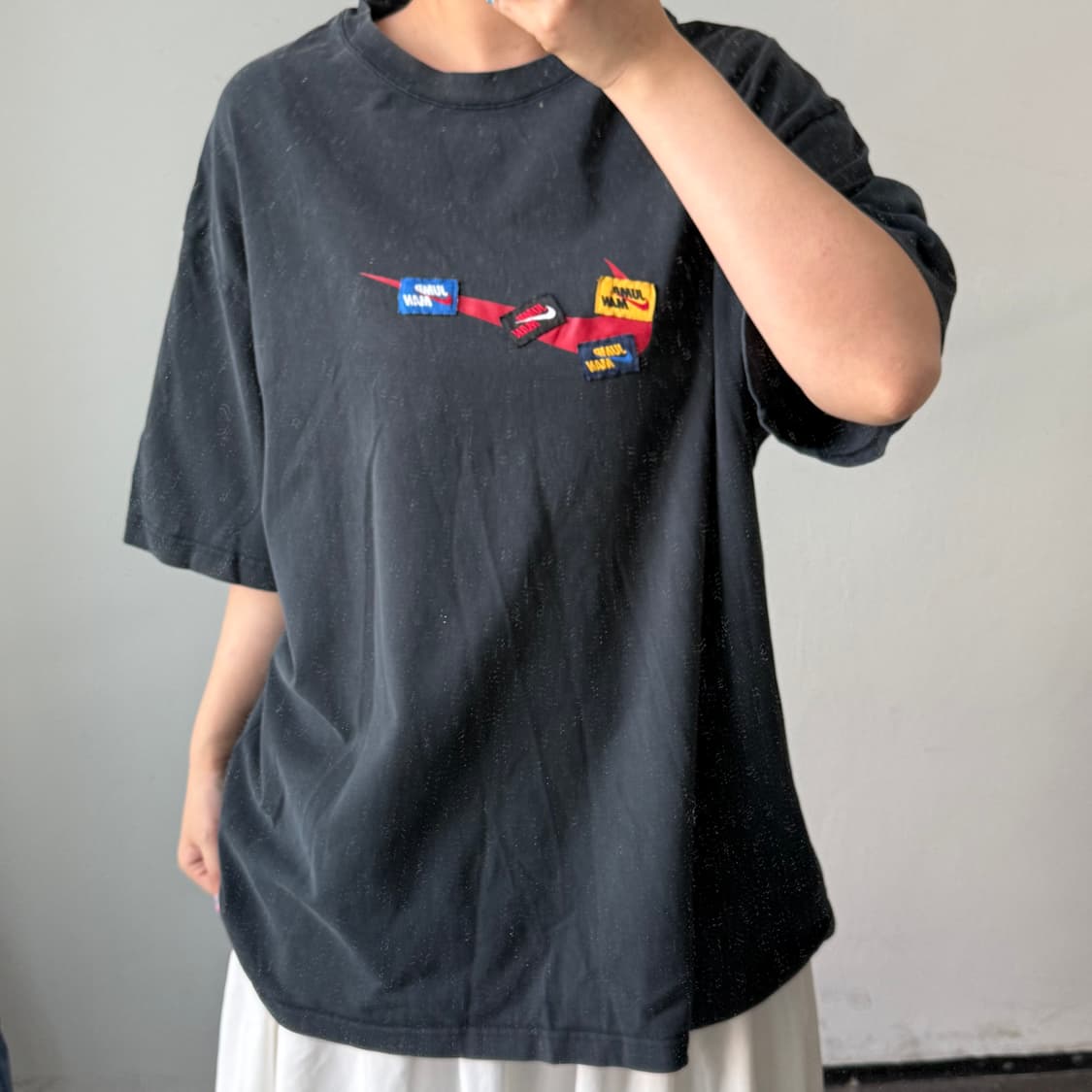 [2XL] 나이키 블랙 반팔 상품이미지1