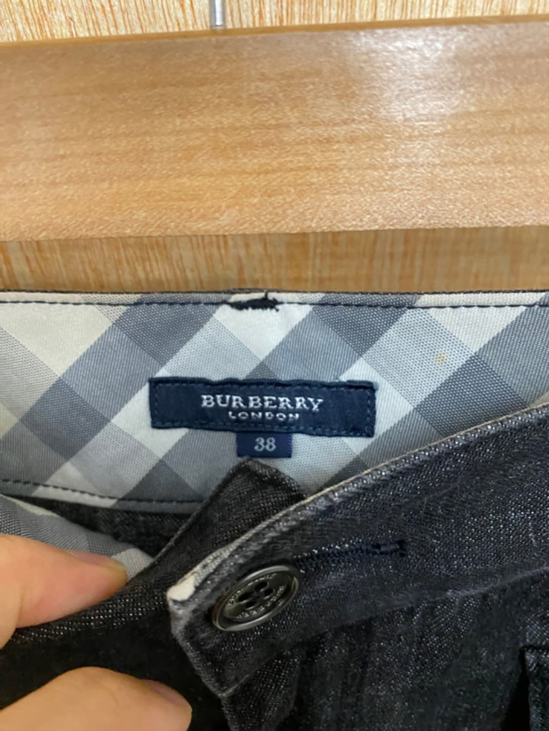 BURBERRY denim cargo skirt 버버리 카고 데님 스커트 상품이미지8