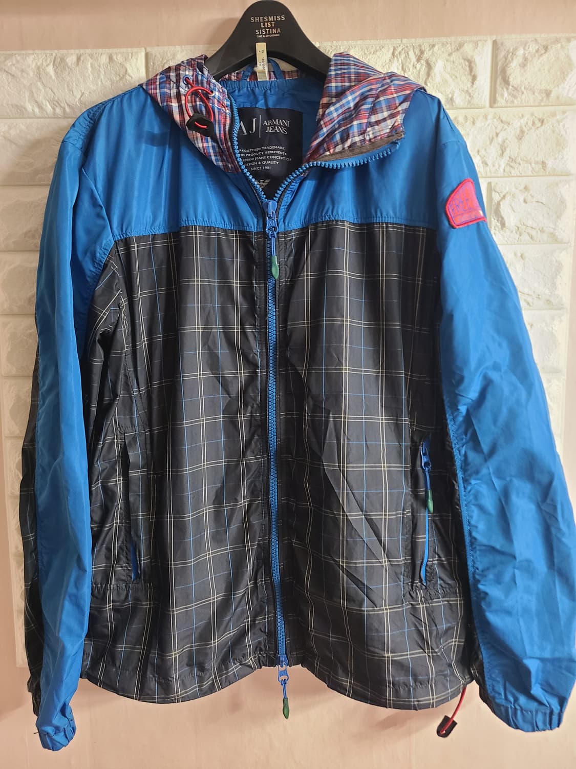 아르마니진 남성 바람막이 L 상품이미지1