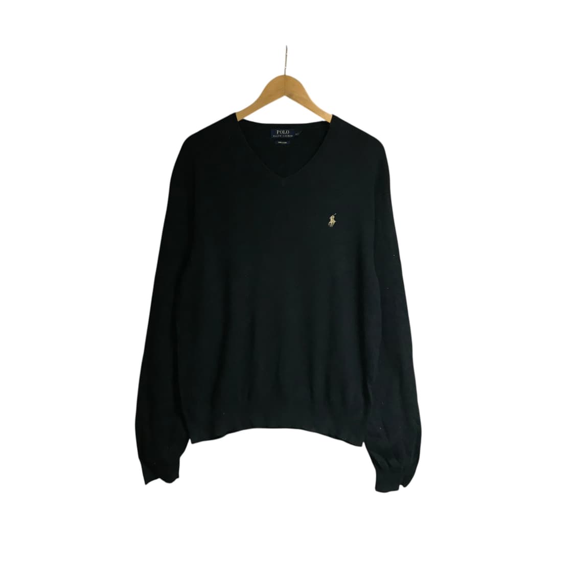 폴로 신형라인 검정 니트 상품이미지1