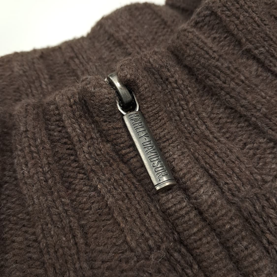 CL176 3XL 할리데이비슨 하프집 니트 상품이미지6