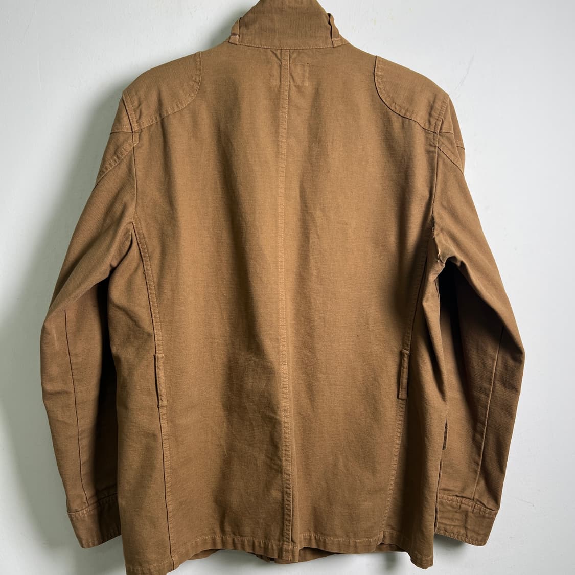 네버씬띵 브라운 멀티 포켓 코튼 자켓 M 상품이미지6