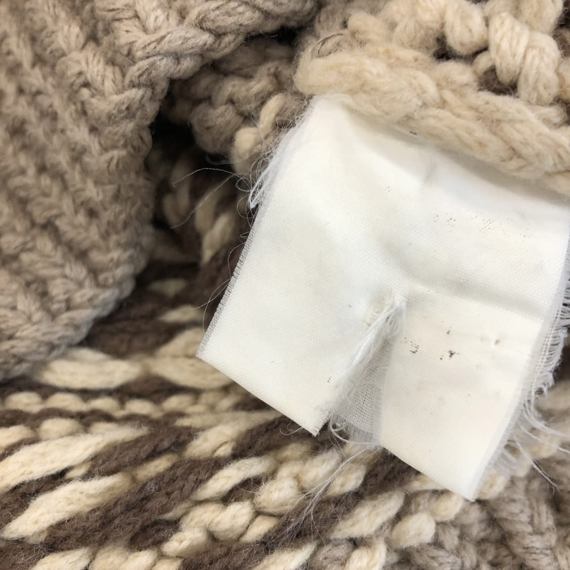 폴로 성조기 코위찬 니트집업 헤비울 M 상품이미지6