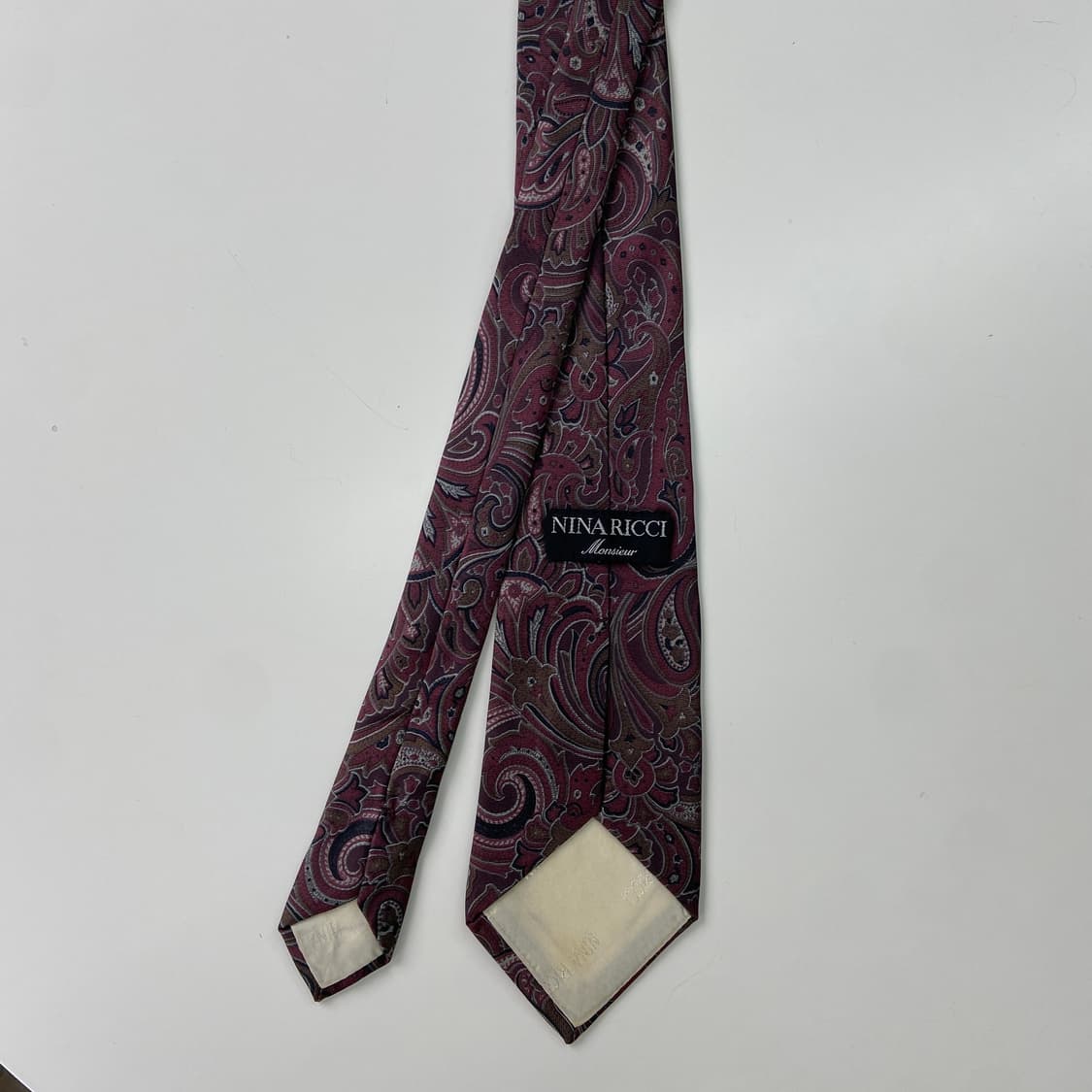 니나리치(NINA RICCI) 명품 정품넥타이 8.2cm 상품이미지3