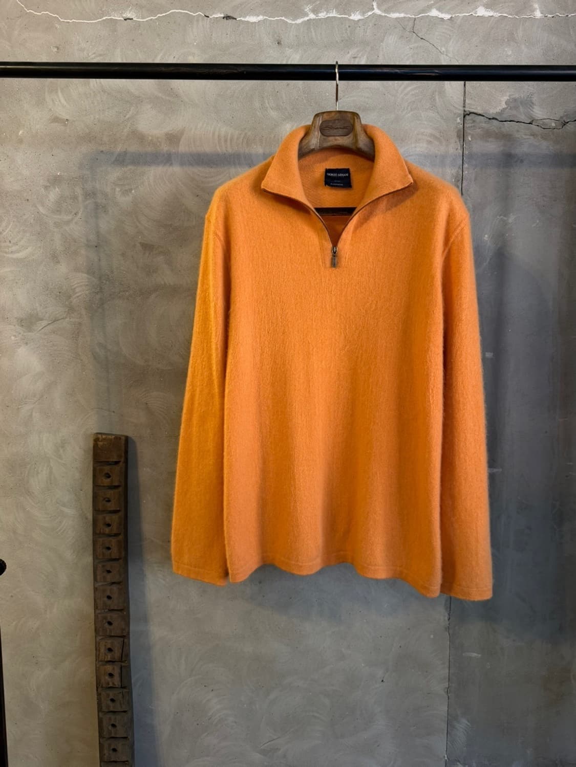 조르지오 아르마니 캐시미어 짚업 니트 105 상품이미지1