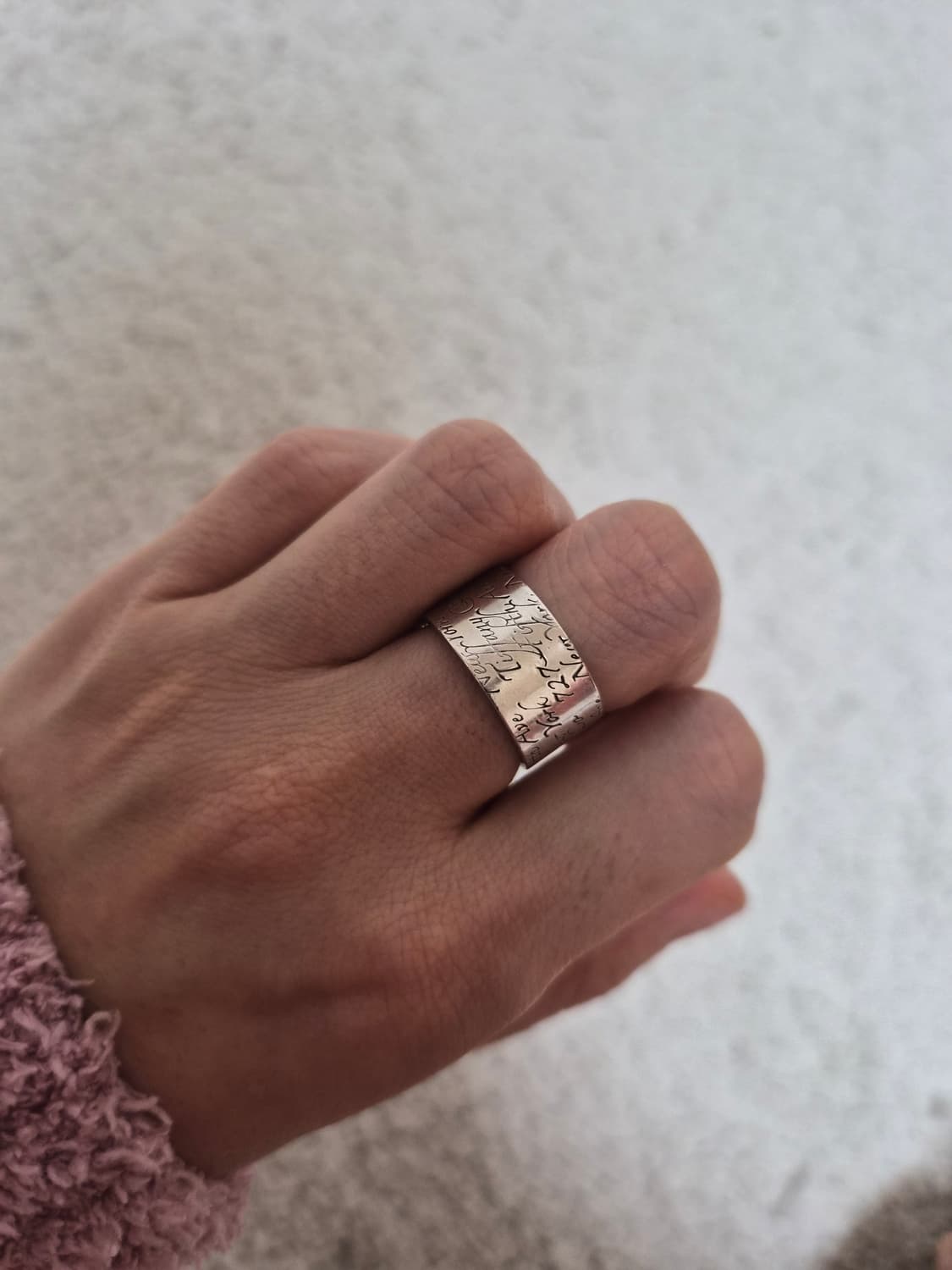 티파니앤코 실버 노트 링 반지 상품이미지3