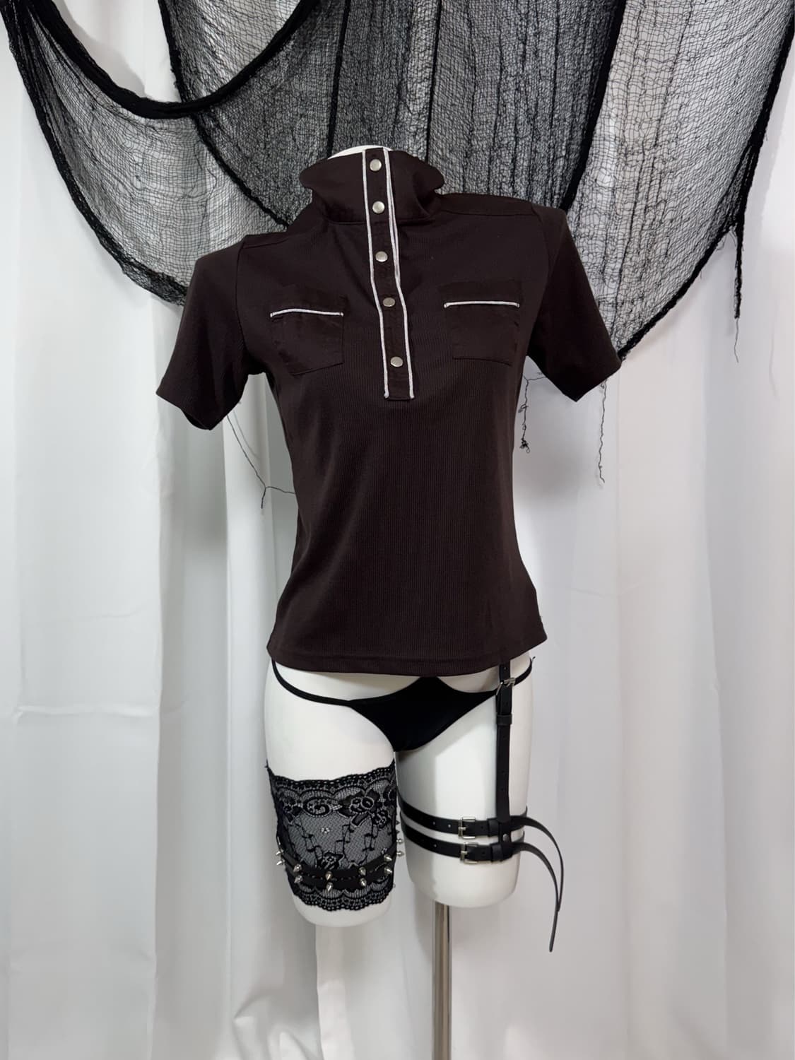brown pk t-shirt 상품이미지1