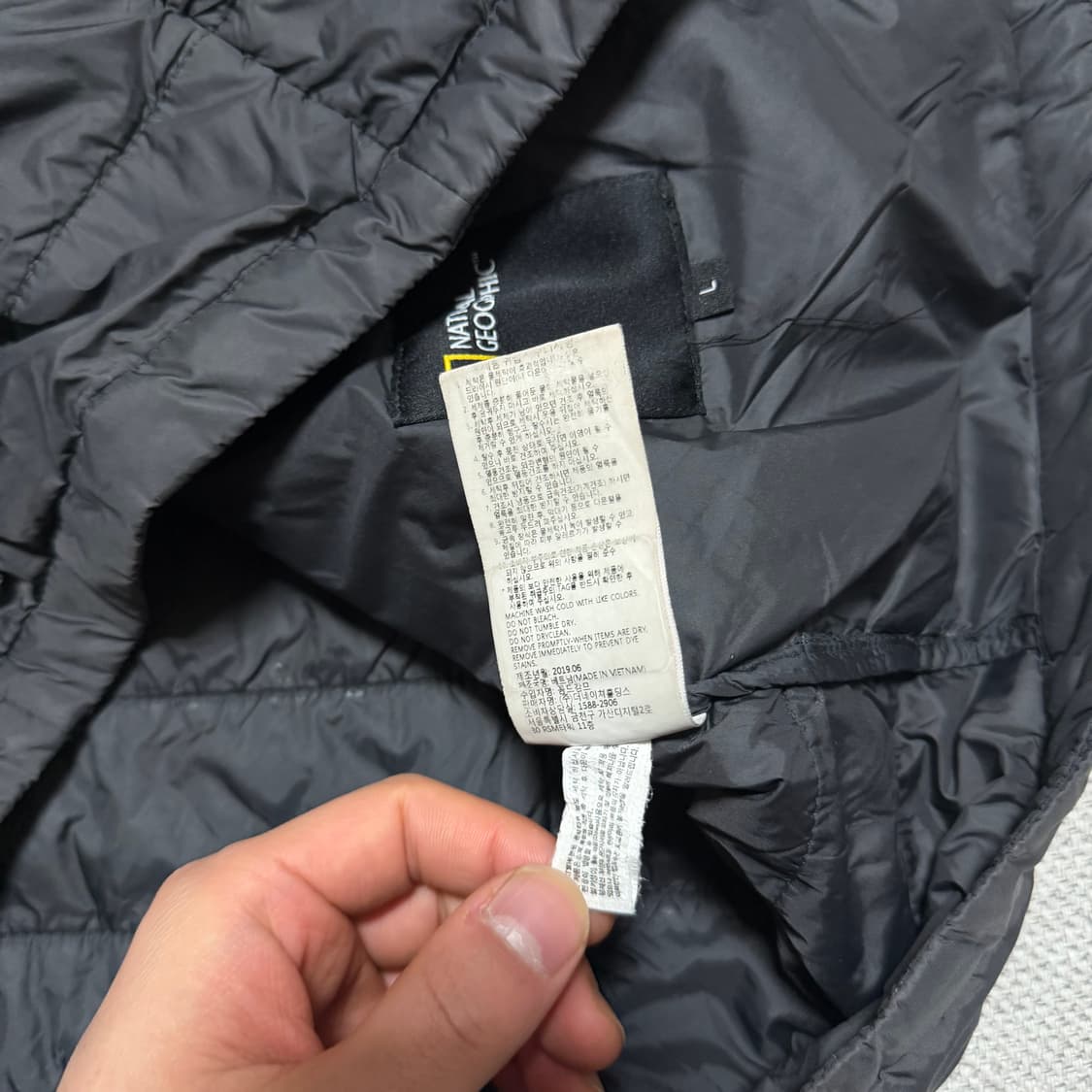 내셔널지오그래픽 경량패딩 상품이미지6