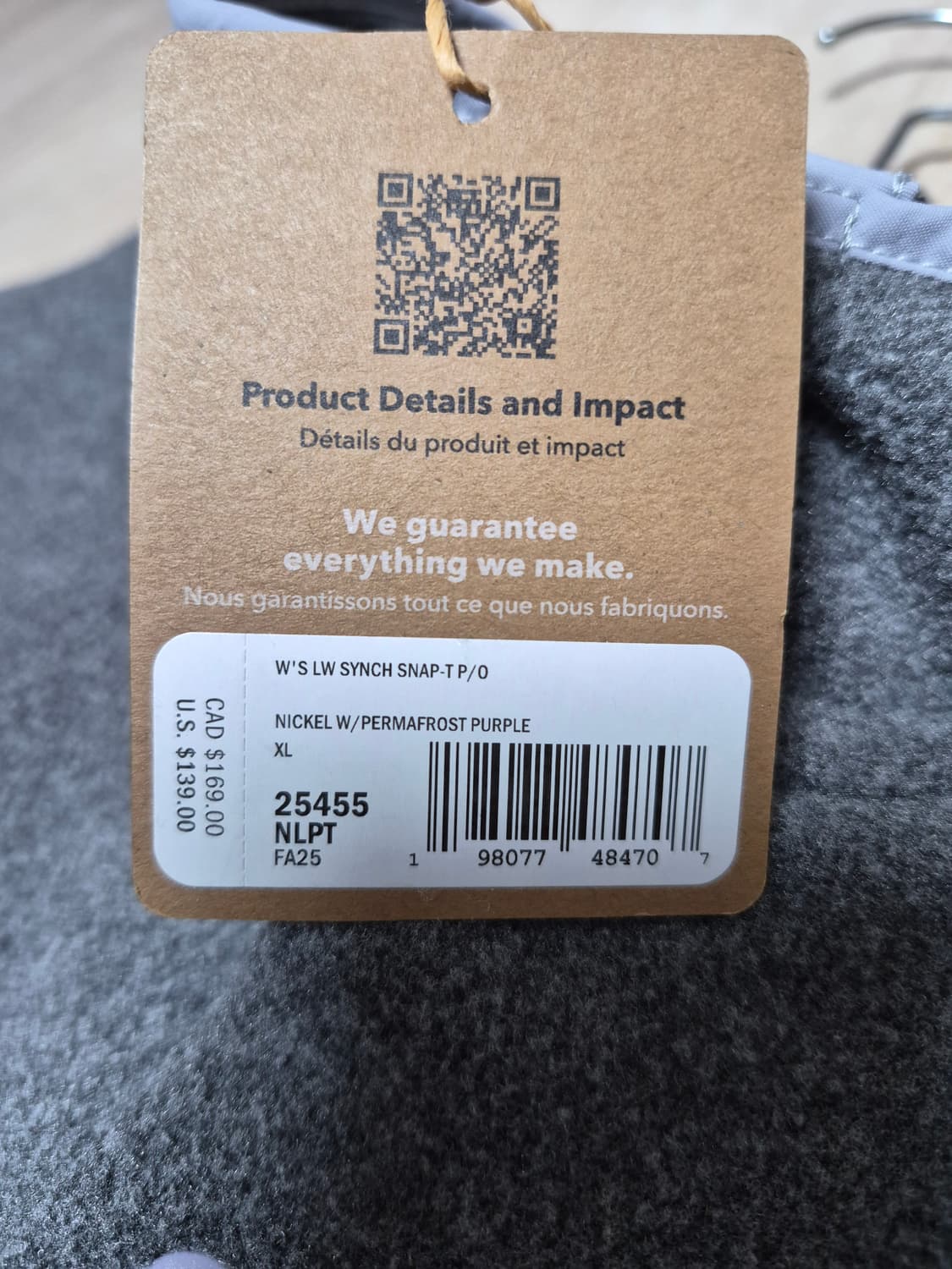 (새상품) 파타고니아 신칠라 XL 상품이미지2